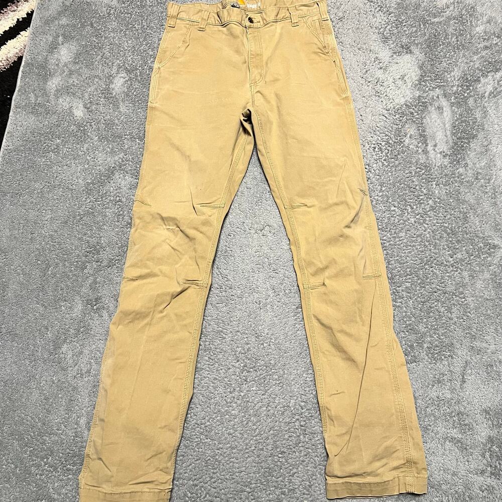 Carhartt Men's Khaki Tan Work Chinos